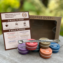 Load image into Gallery viewer, Individual Mini-Tins | 12 servings | Sample Any Coffee Dust Flavor
